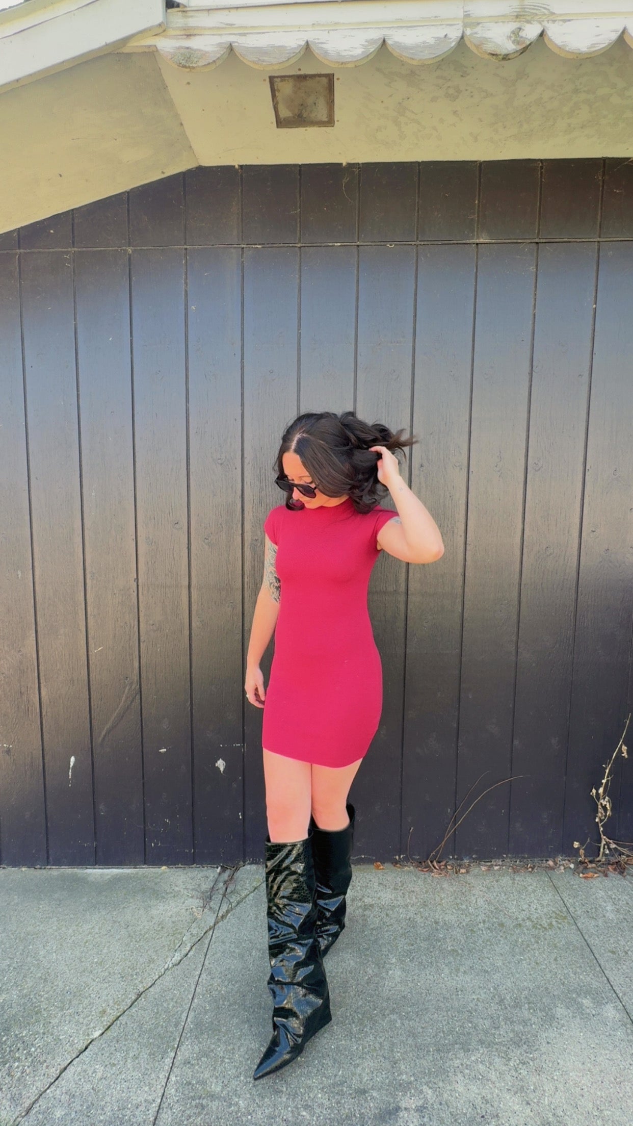 Anna Knit Mini Dress