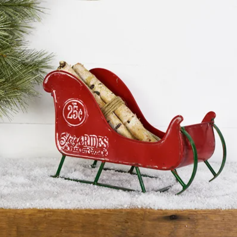 13" TIN SLEIGH