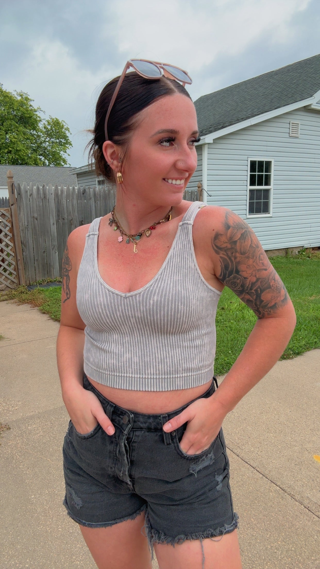 Carson Tank Crop Top