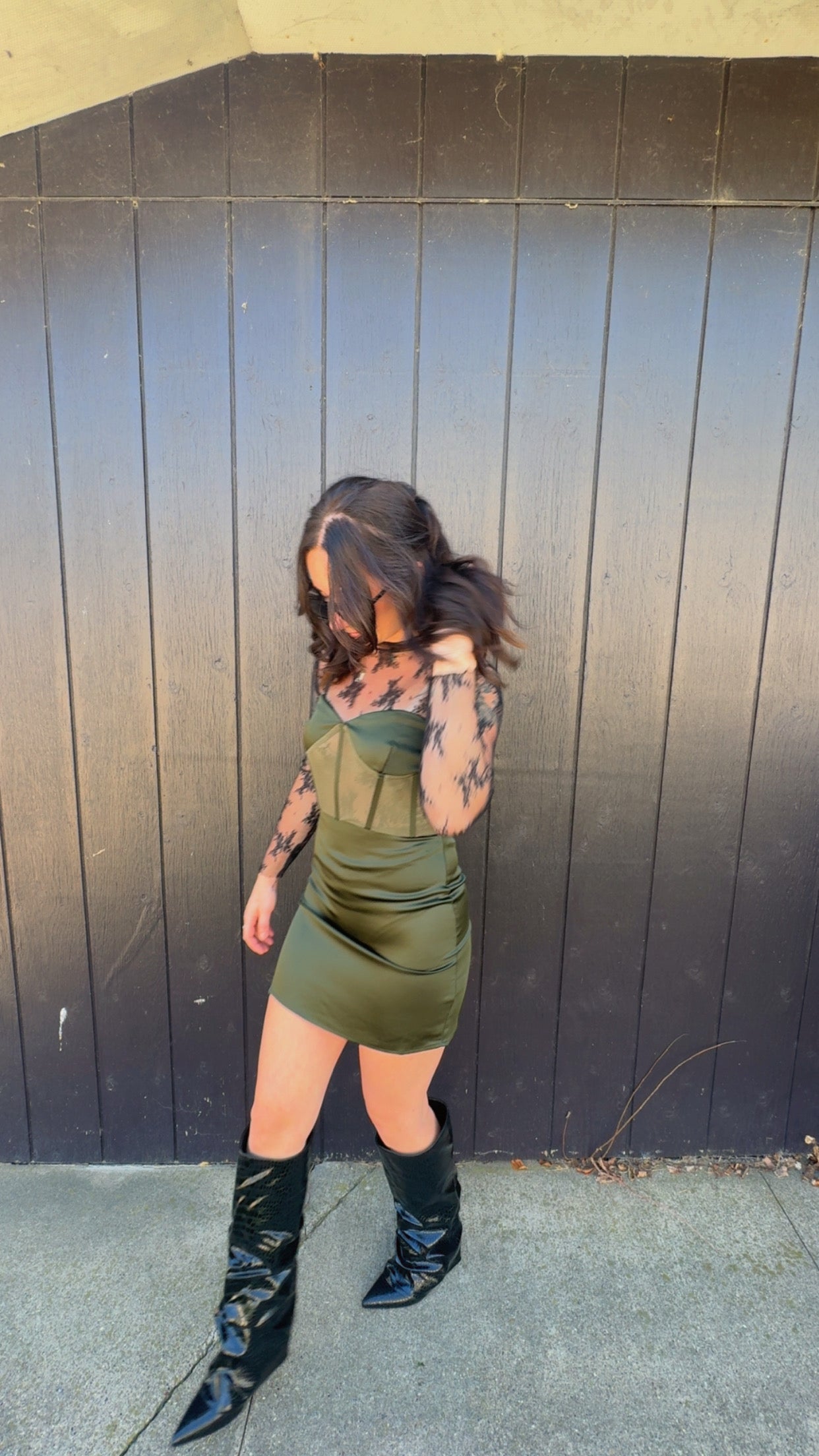 Eleanor Corset Strapless Mini Dress
