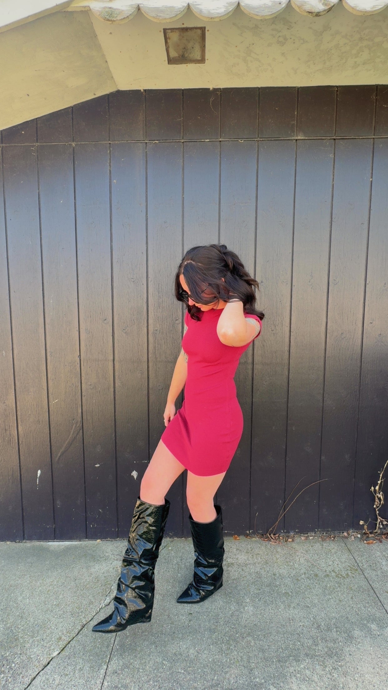 Anna Knit Mini Dress