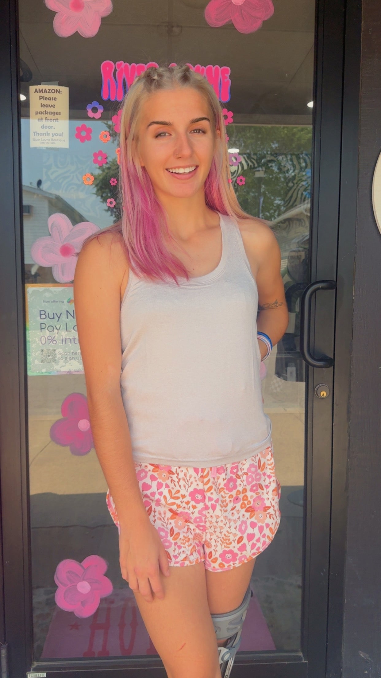 Tylar Scoop Neck RacerBack Tank