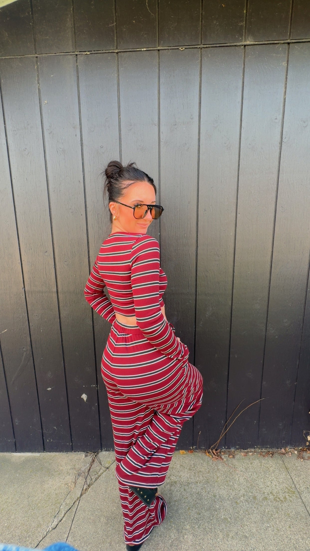 Lennon Striped Lounge Set