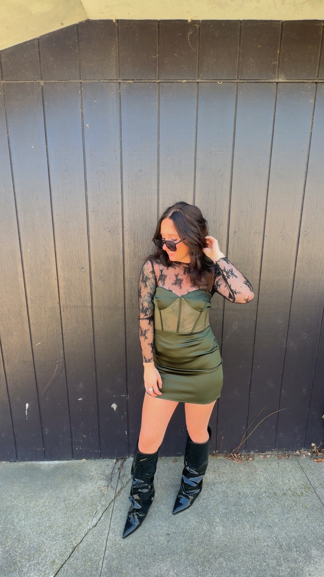 Eleanor Corset Strapless Mini Dress