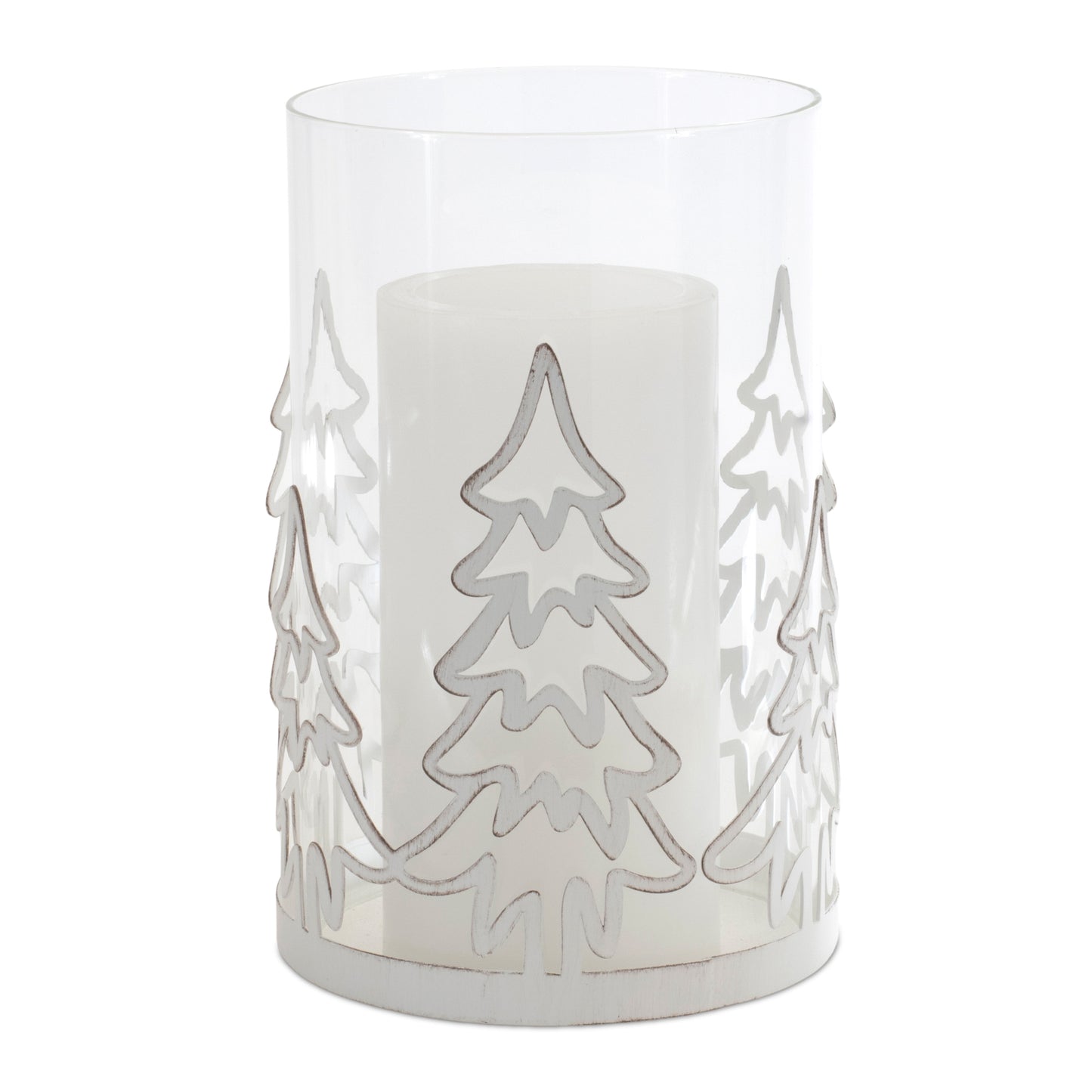 IRON TREE CANDLEHOLDER
