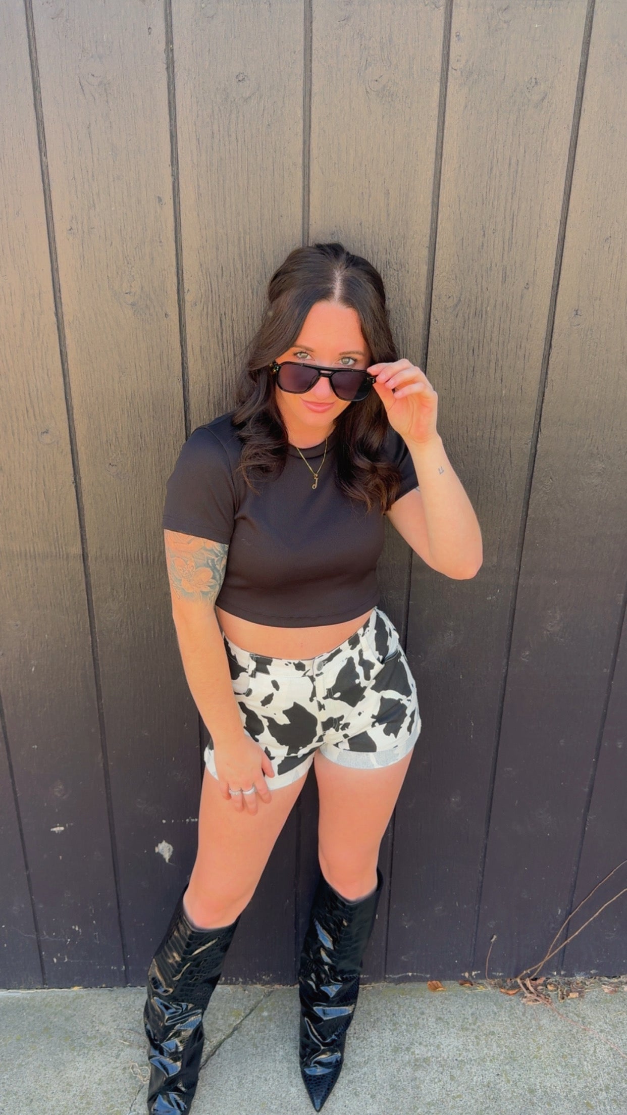 Udder Perfection Denim Shorts