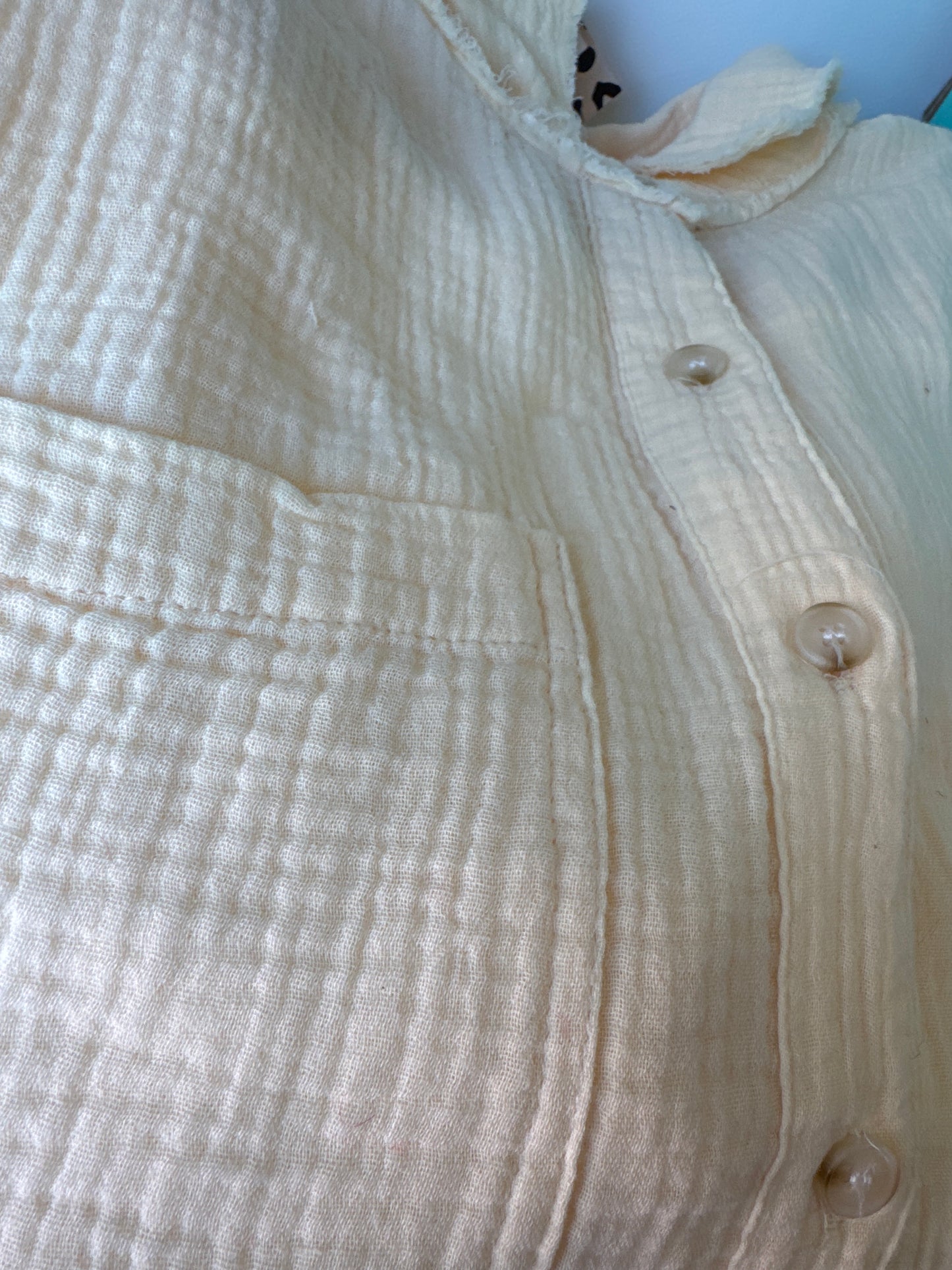 Marilynn Gauze Button Down