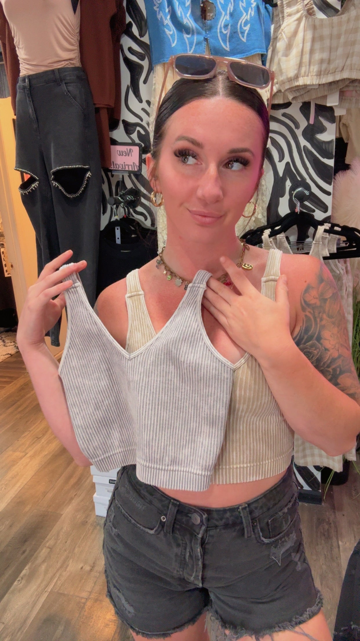 Carson Tank Crop Top