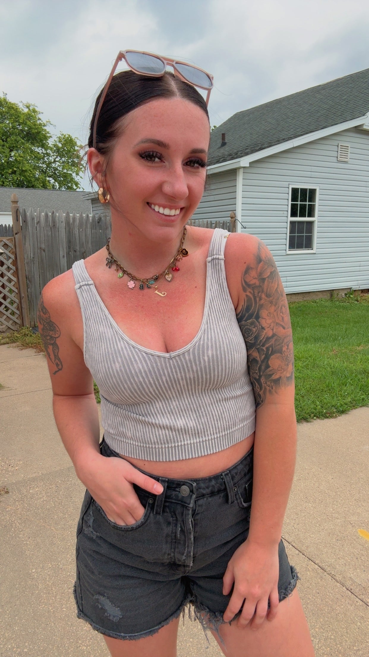 Carson Tank Crop Top