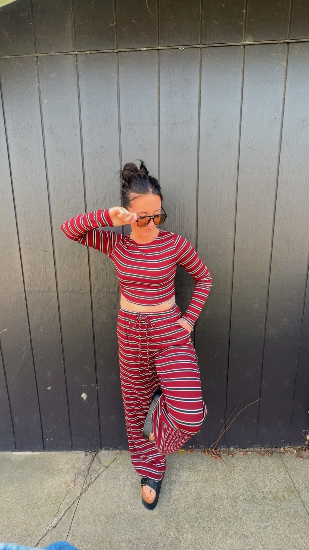Lennon Striped Lounge Set