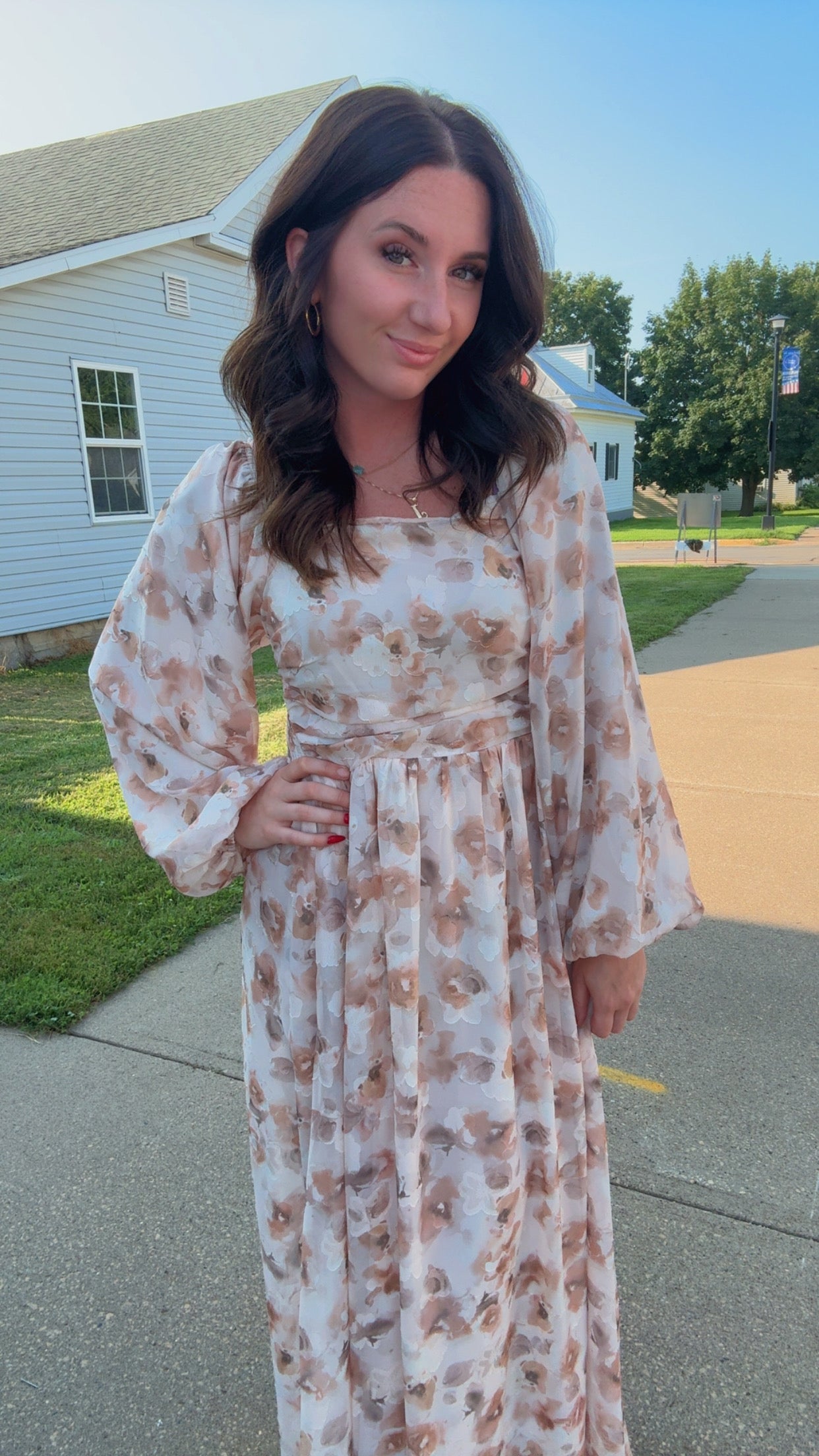 Zetta Floral Maxi Dress