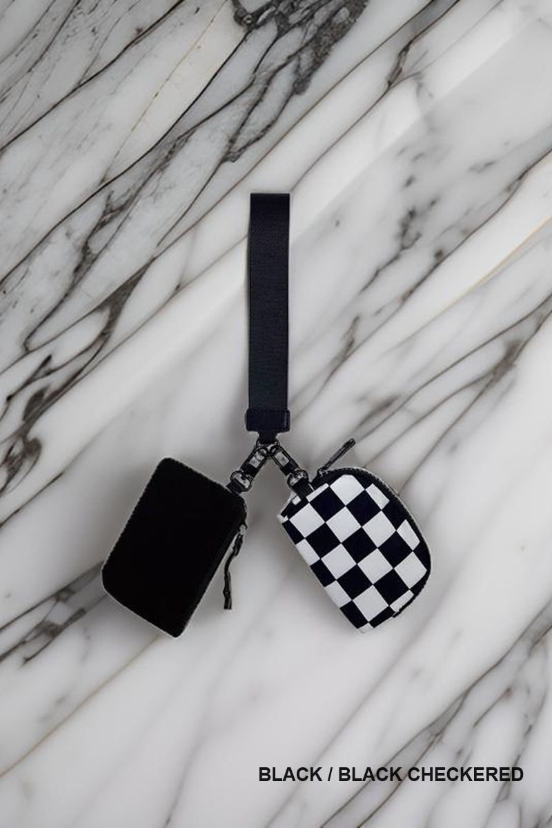 Checker Keychain Wallet