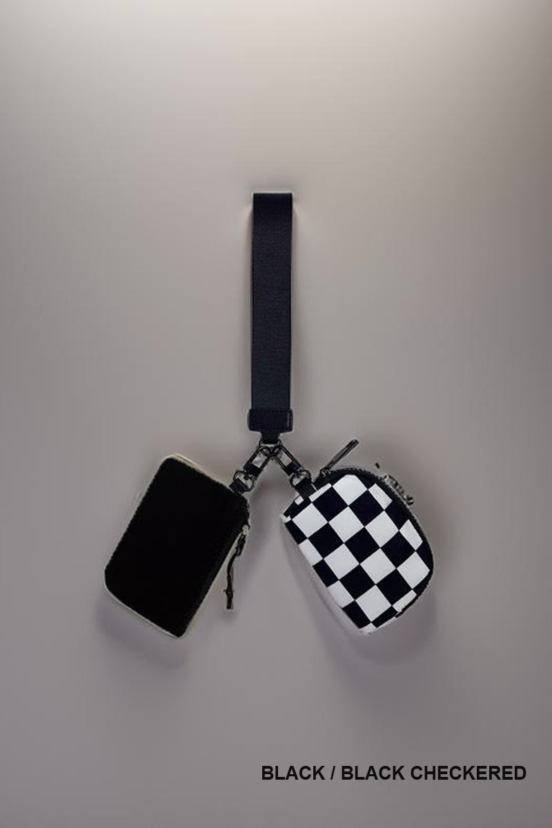 Checker Keychain Wallet