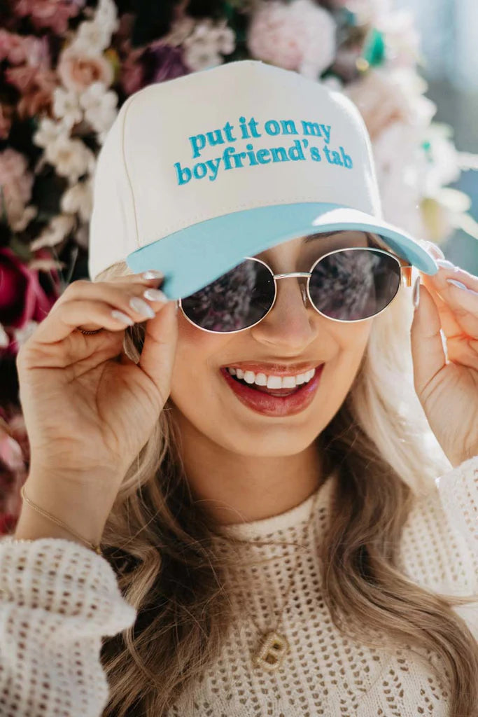 Boyfriends Tab Trucker Hat
