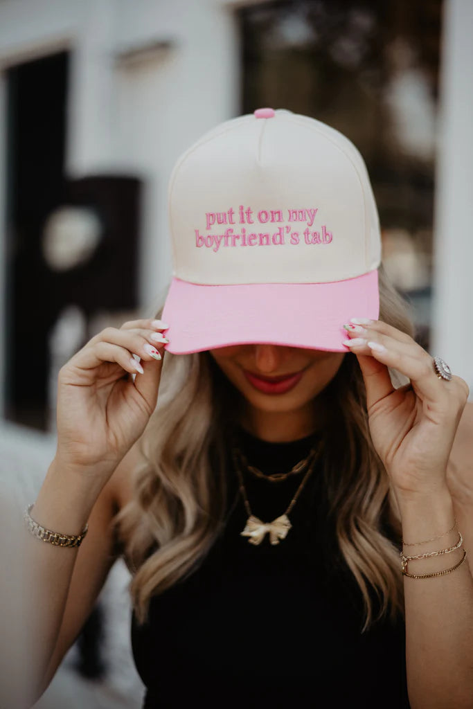Boyfriends Tab Trucker Hat