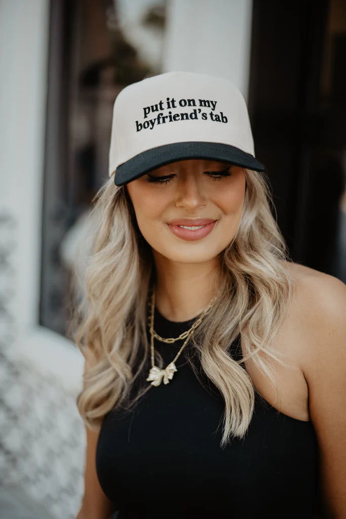 Boyfriends Tab Trucker Hat