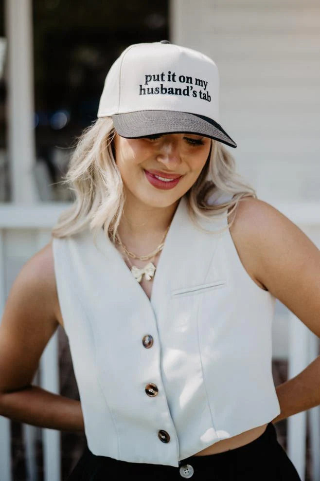 Husbands Tab Trucker Hat