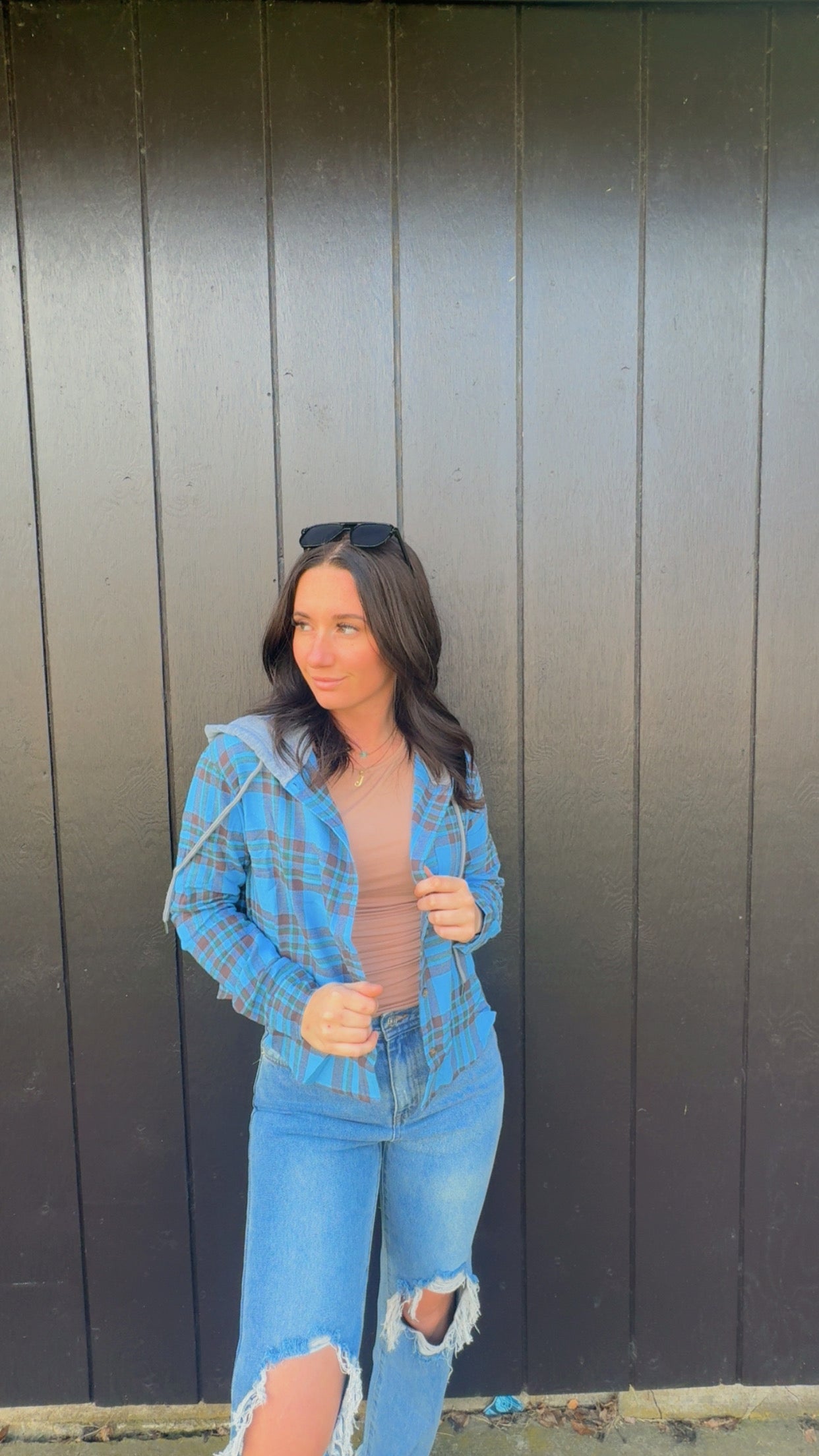 Ellodie Hoodie Flannel