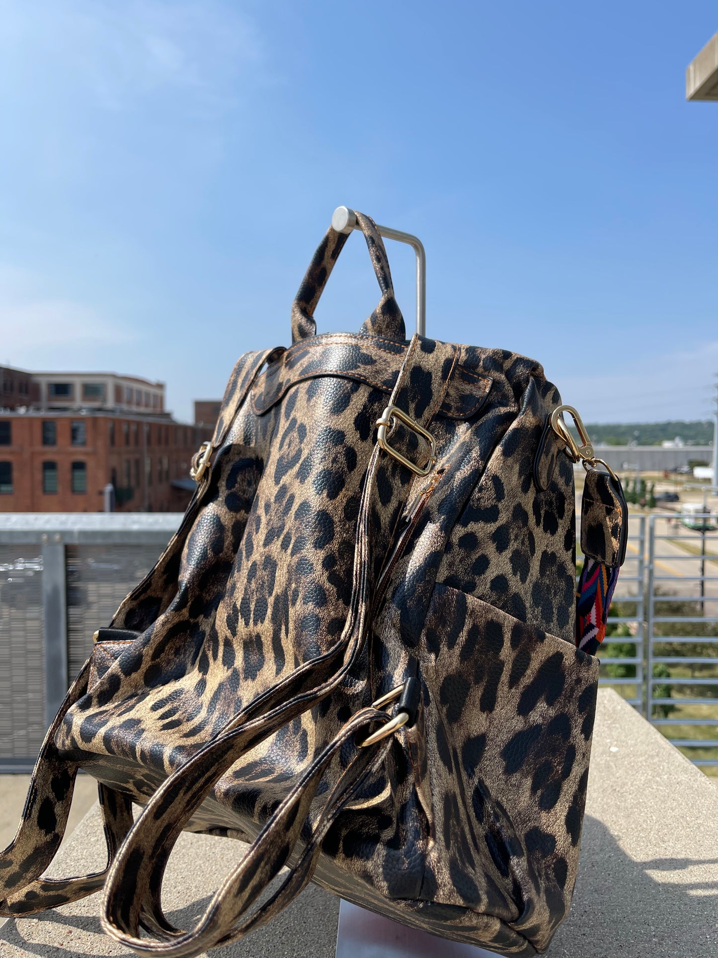 Cheetah Bookbag