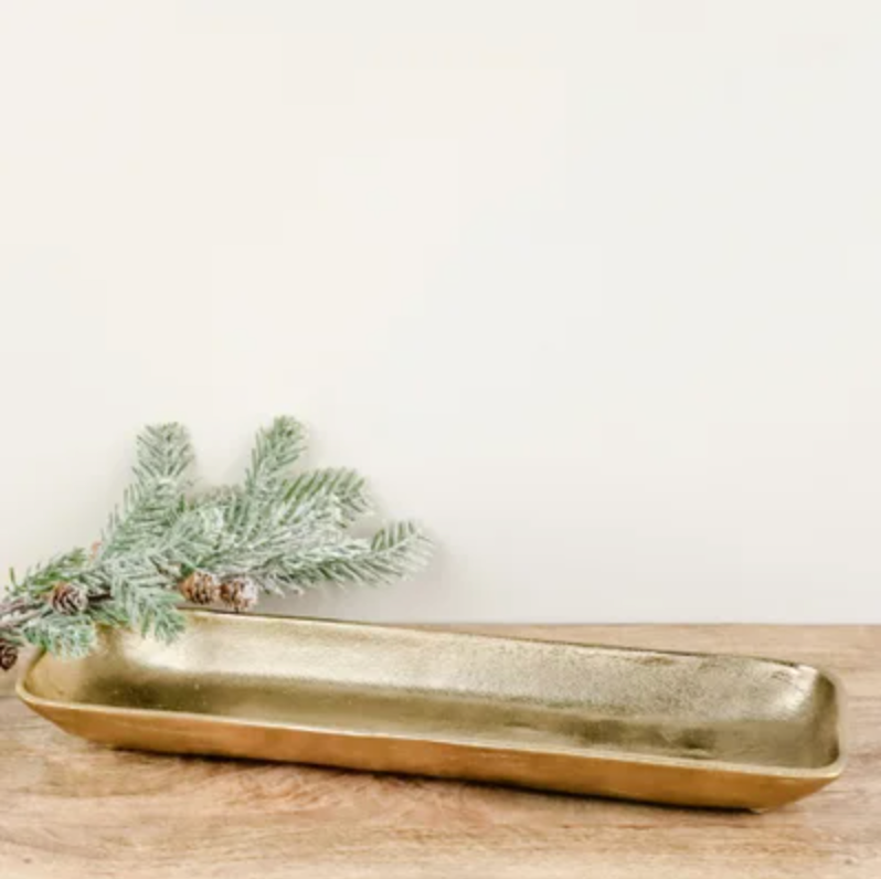 20" Gold Tray