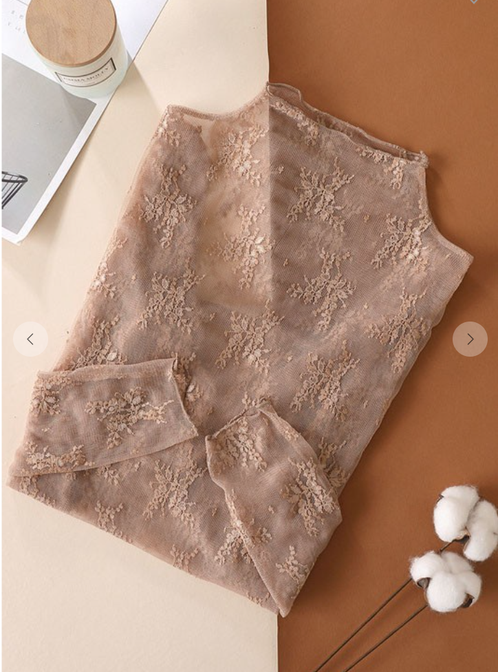 Alex Mesh Lace Long Sleeve