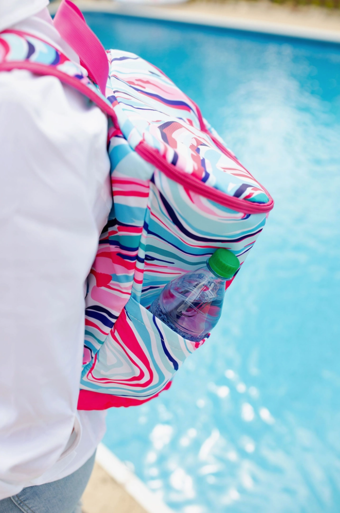 Marble Cooler Backpack