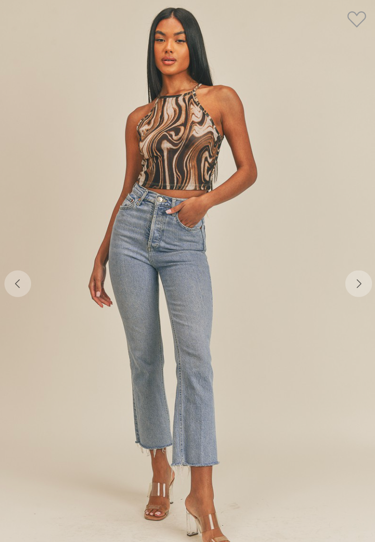 Marbled Mesh Razor Back