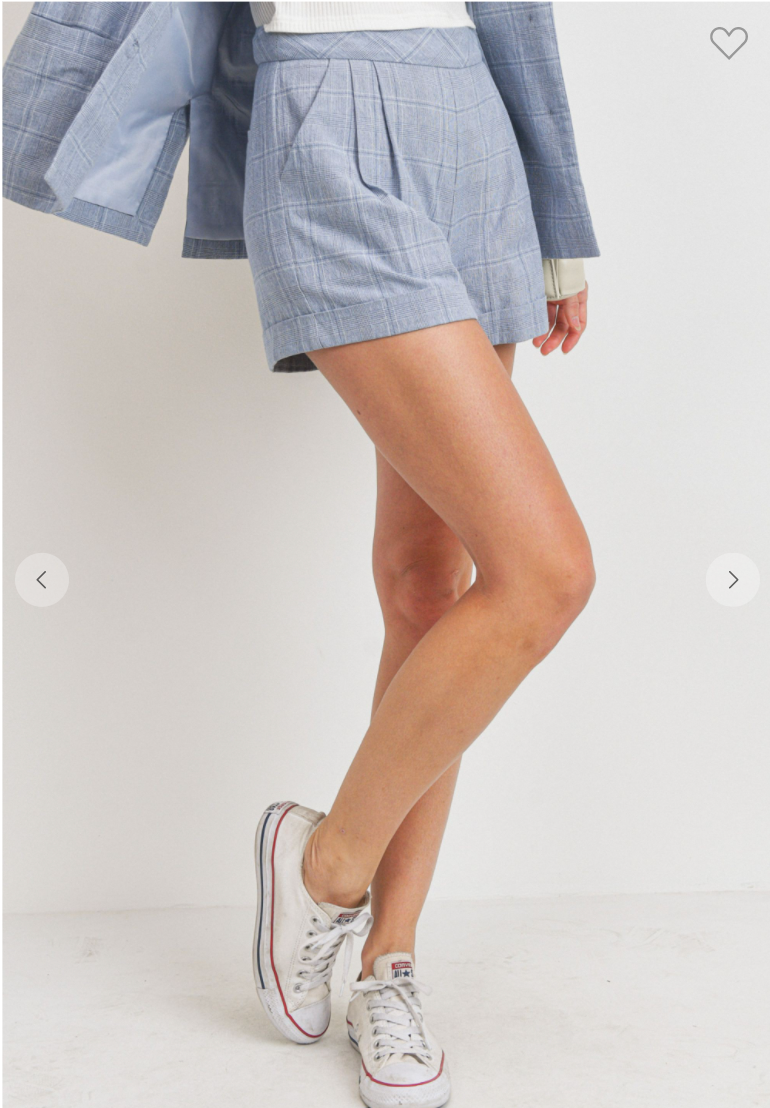 Boss Babe Plaid Printed Blazer