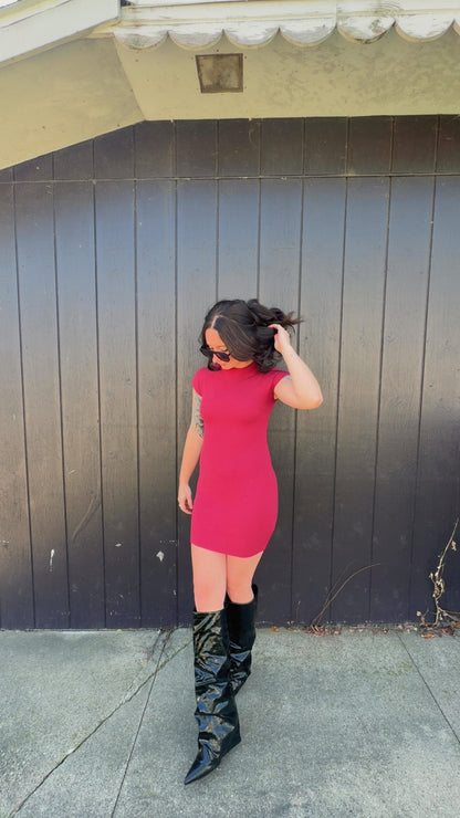 Anna Knit Mini Dress