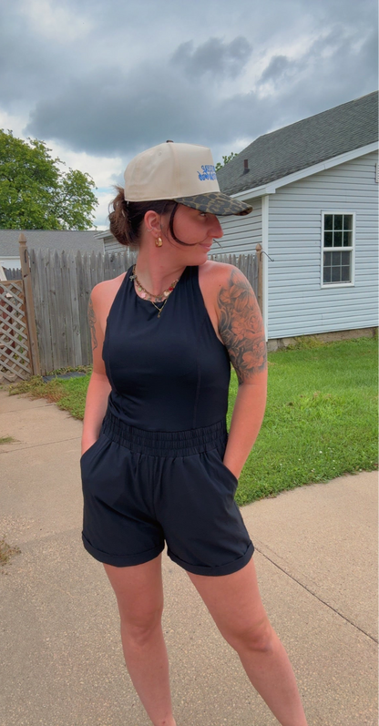 Kamber Cross Back Running Shortsie