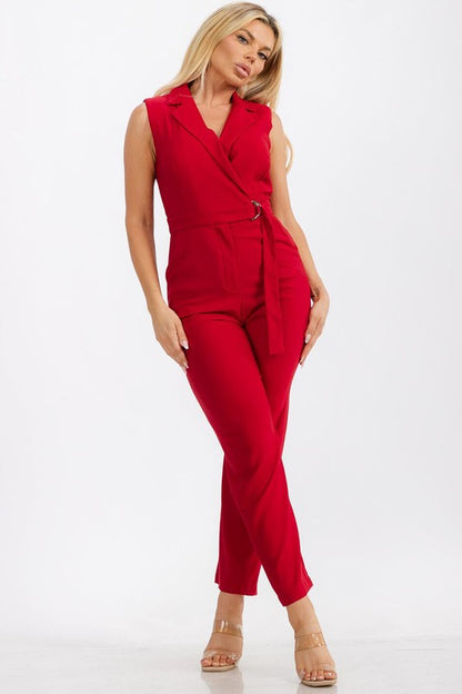 Juliette Belted Jumpsuit