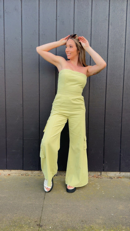 Tezlie Tube Top Jumpsuit