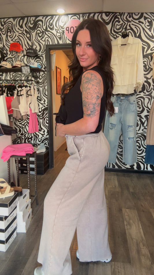 Calliope Palazzo Sweatpants