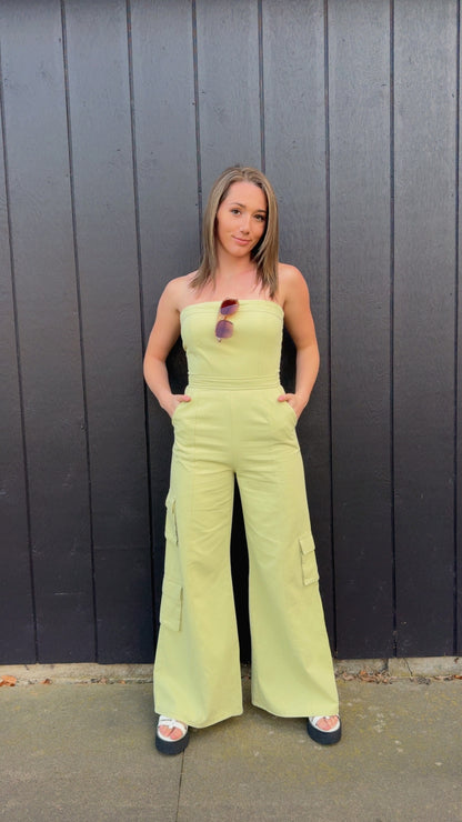 Tezlie Tube Top Jumpsuit
