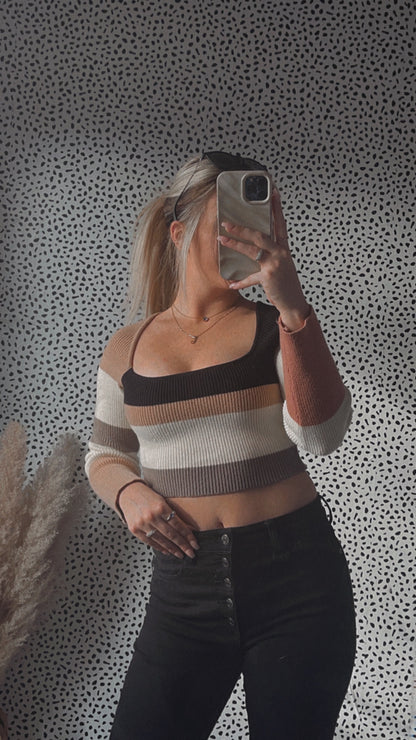 Uptown Striped Sweater