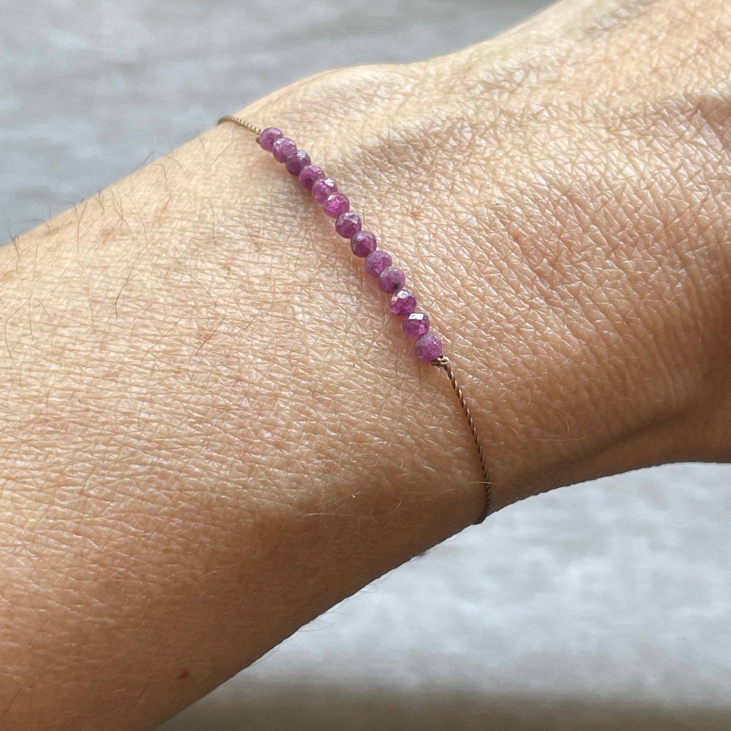 Ruby Bracelet- Confidence