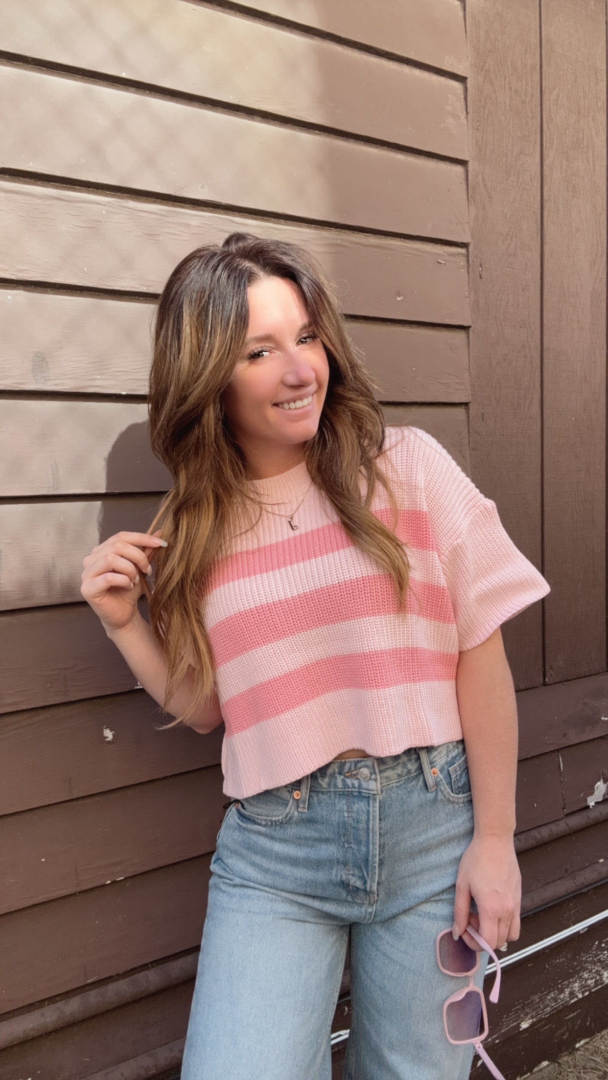 Layne Stripe Sweater Top