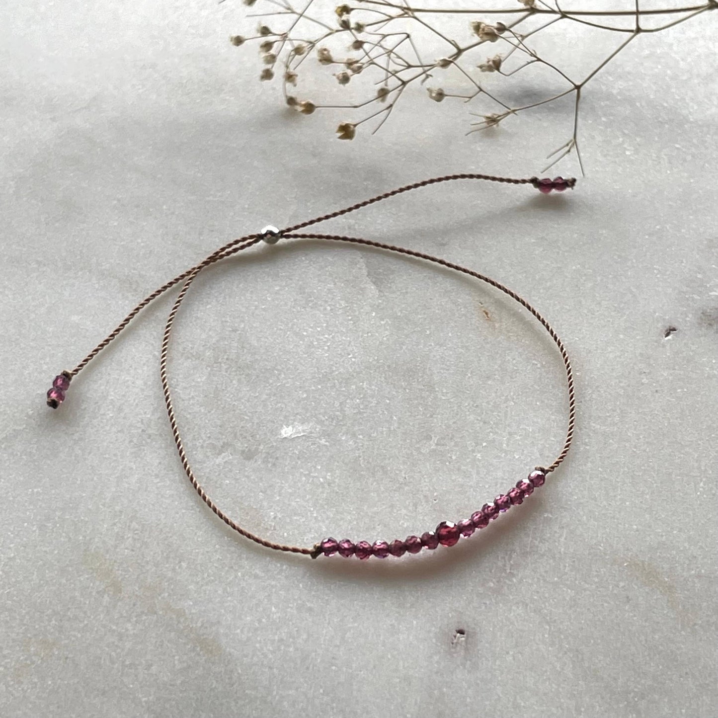 Garnet Bracelet- Passion