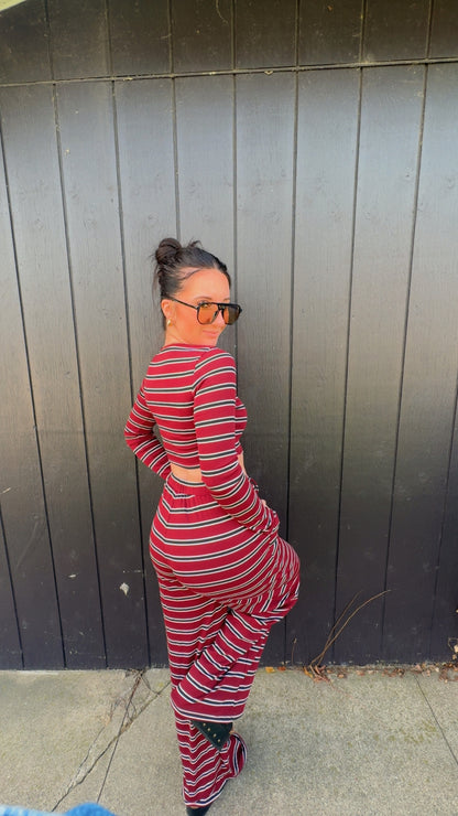 Lennon Striped Lounge Set