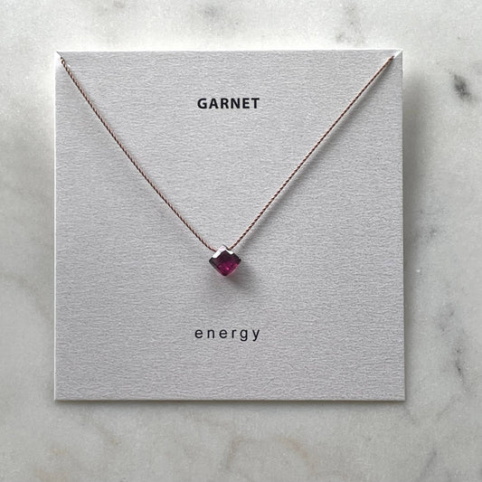 Garnet Necklace- Energy