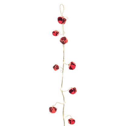 LED SLEIGH BELL GARLAND