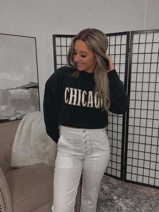 Chicago Graphic Sweater