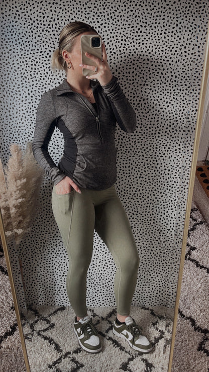 Out and About High Waist Leggings