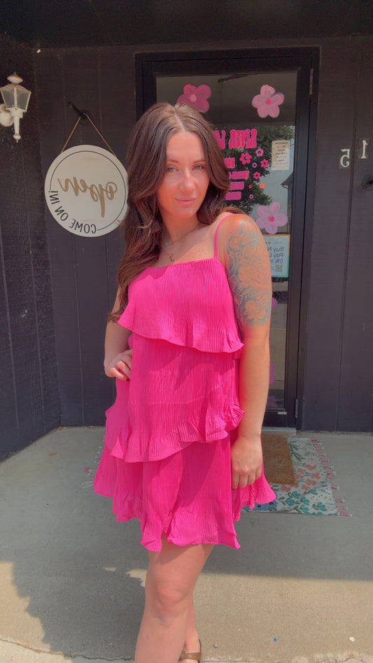Tegan Tiered Mini Dress