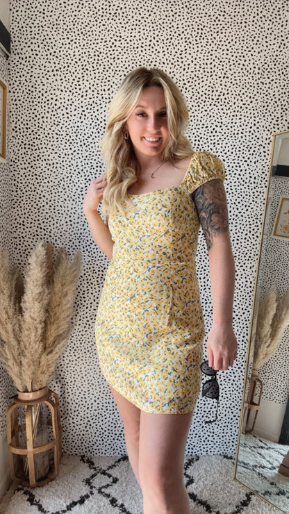 Lindsay Floral Mini Dress