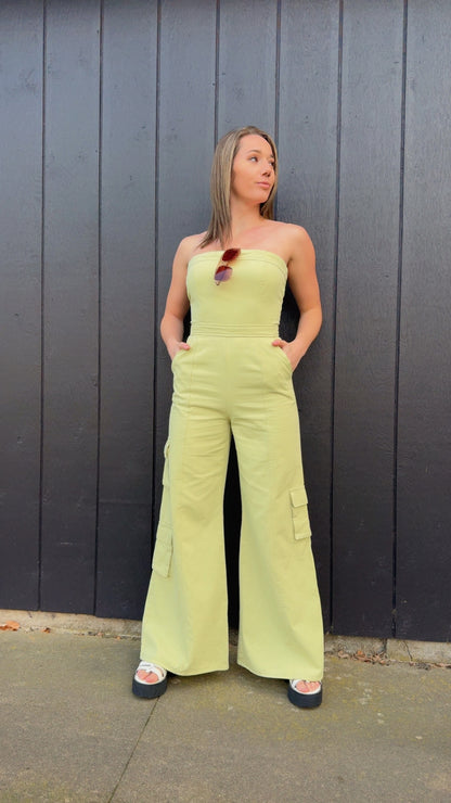 Tezlie Tube Top Jumpsuit