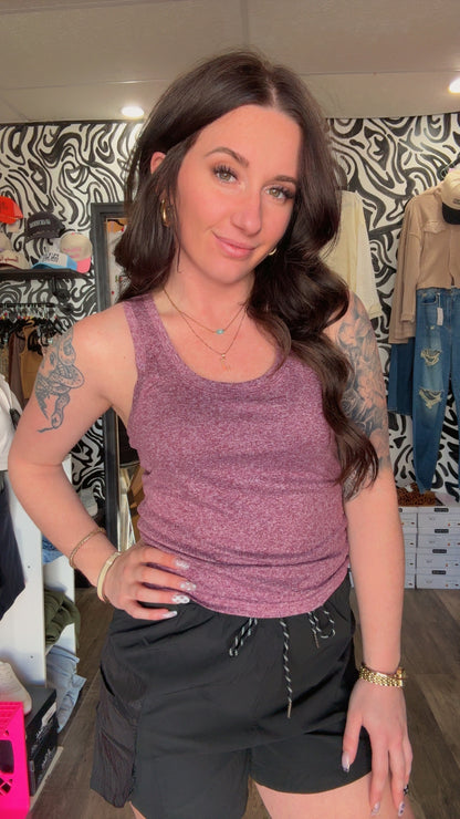 Tylar Scoop Neck RacerBack Tank