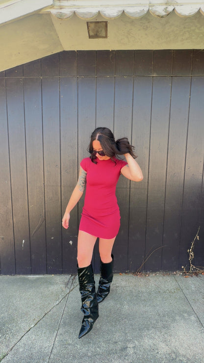 Anna Knit Mini Dress