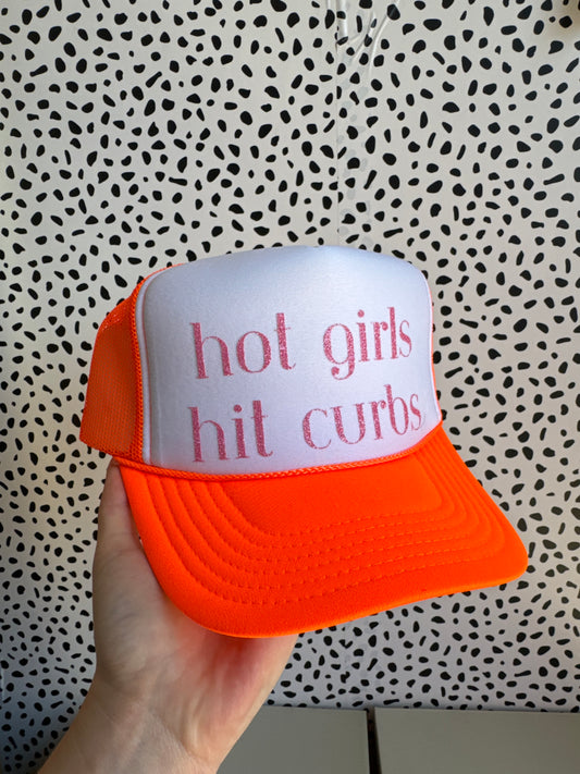Hot Girls Hit Curbs - Trucker Hat
