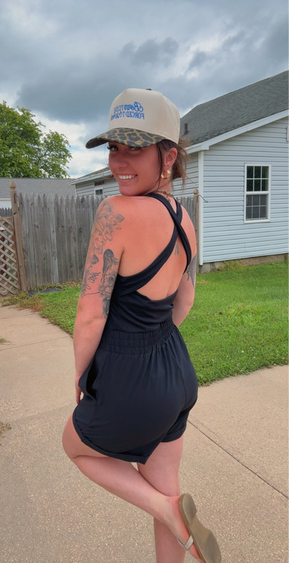 Kamber Cross Back Running Shortsie